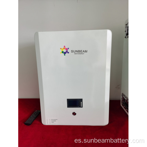 Fasfato de iones de litio de 5kWh recargable